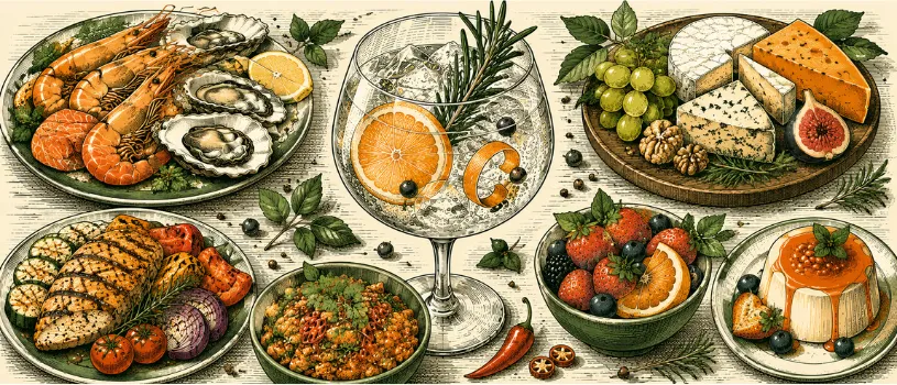 The Ultimate Guide to Gin and Food Pairing